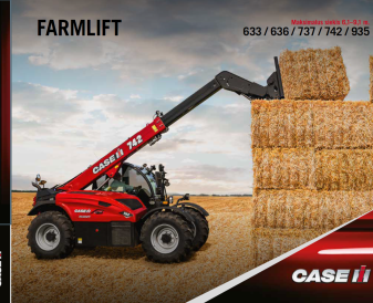 Teleskopiniai krautuvai Case IH Farmlift bukletas